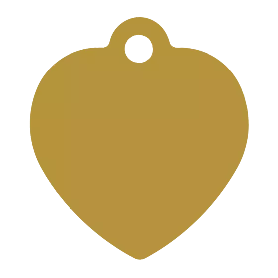 Médaille Cœur grand modèle