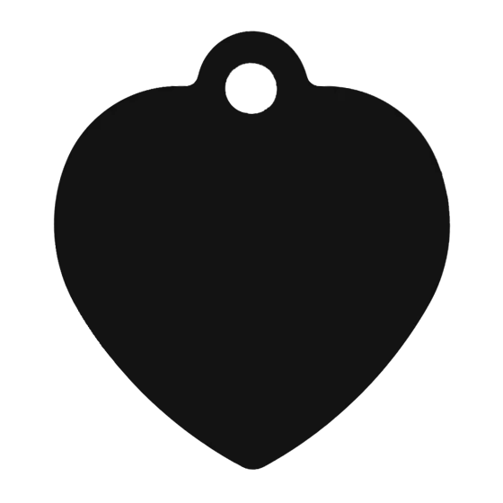 Médaille Cœur grand modèle