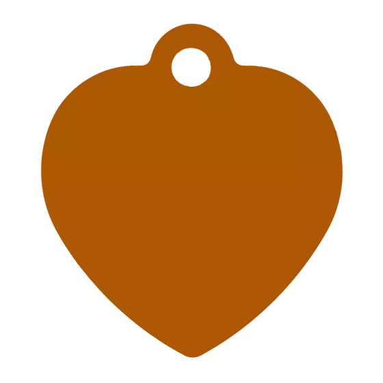 Médaille Cœur grand modèle