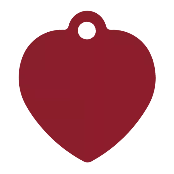 Médaille Cœur grand modèle