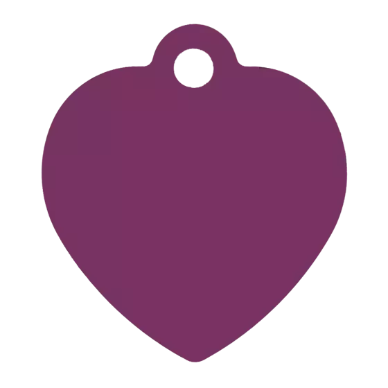 Médaille Cœur grand modèle