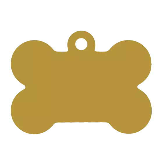 Médaille Os grand format