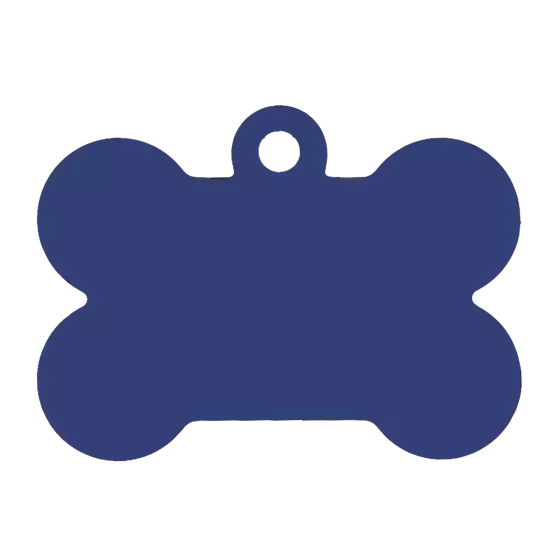 Médaille Os grand format