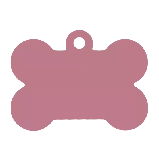 Médaille Os grand format