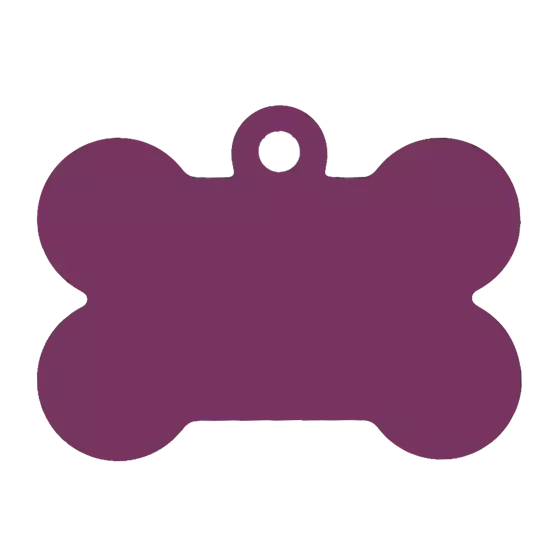 Médaille Os grand format