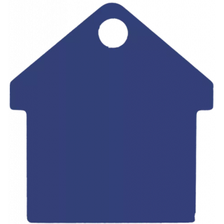 Médaille chien  Alu Maison