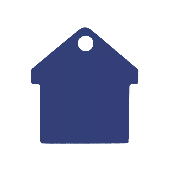 Médaille chien chat  Alu Maison