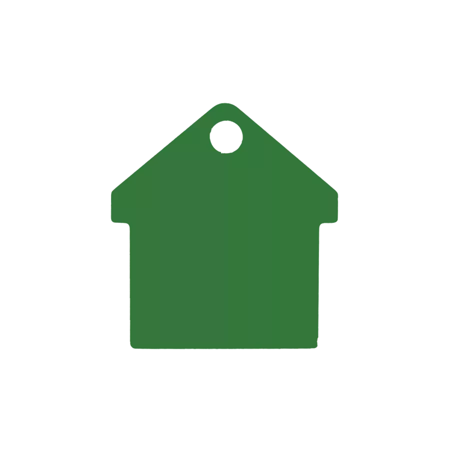 Médaille chien chat  Alu Maison