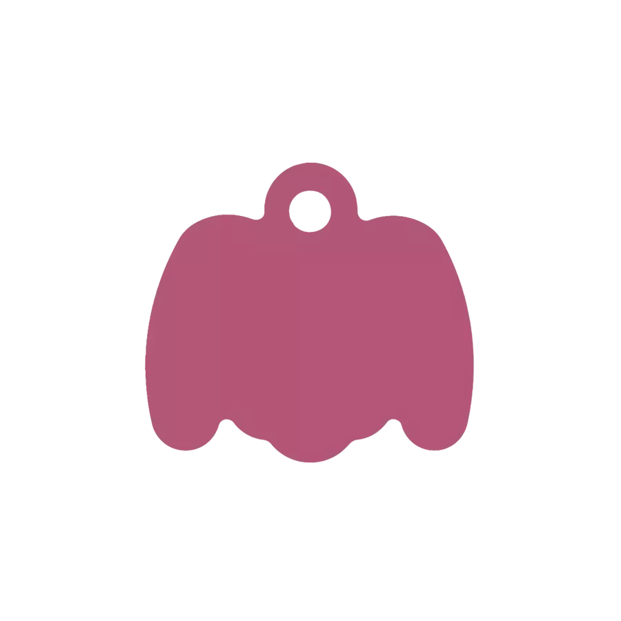 Médaille Octogonale Tête de chien