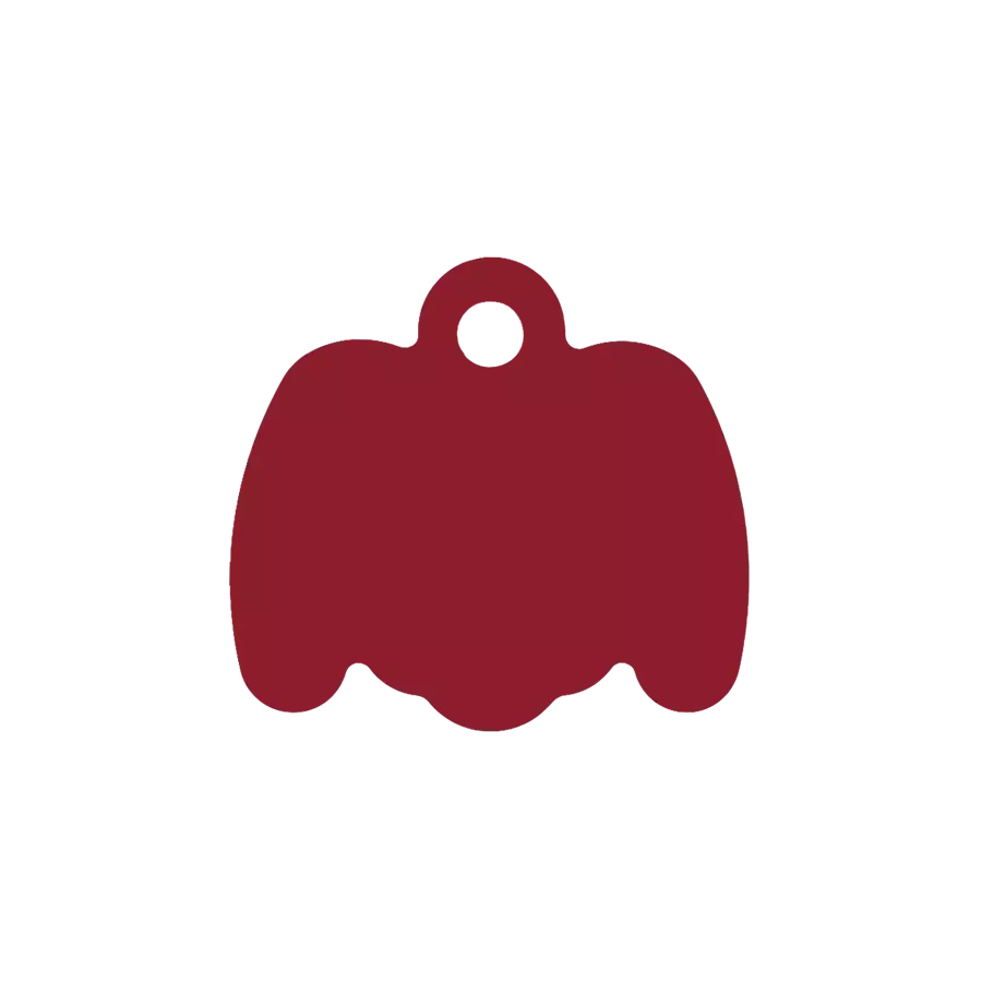 Médaille Octogonale Tête de chien