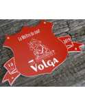 Plaque de box blason Rouge
