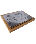 Plaque de box cheval personnalisée - P