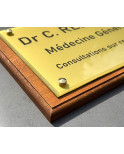 Plaque professionnelle médecin Plaque professionnelle médecin