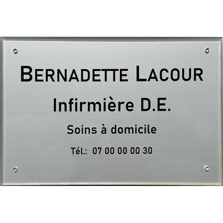 Plaque profession libérale
