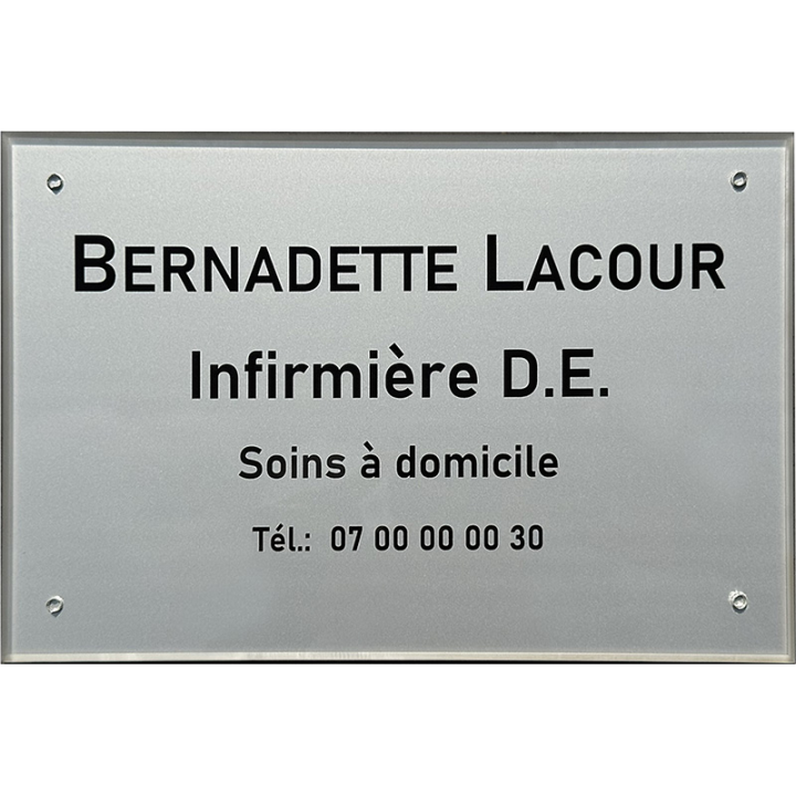 Plaque profession libérale