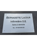 Plaque profession libérale