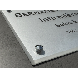 Plaque profession libérale