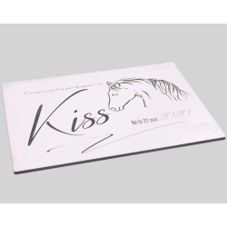 Plaque De Box Blanche - série A1