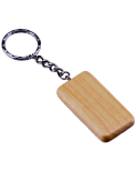 Porte-clés rectangulaire hêtre