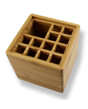 Pot à crayons en bambou personnalisable