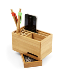 Organisateur de bureau bambou Organisateur de bureau bambou