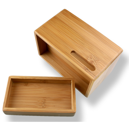 Organisateur de bureau bambou