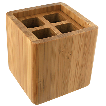 Petit pot à crayon en bambou