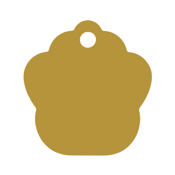 Médaille Chien patte 33