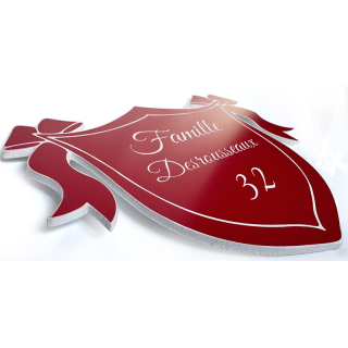 Plaque numéro de maison