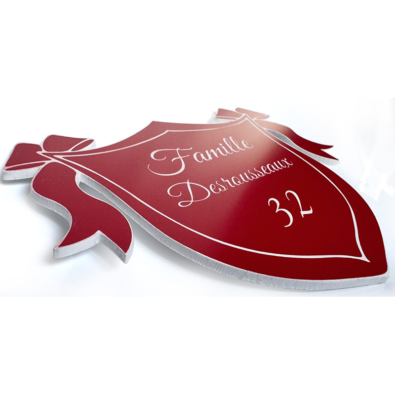 Plaque numéro de maison Plaque numéro de maison