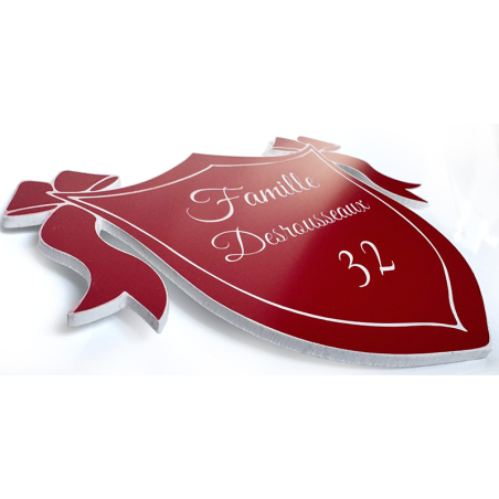 Plaque numéro de maison