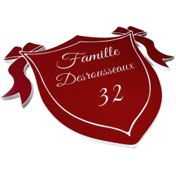 Plaque numéro de maison