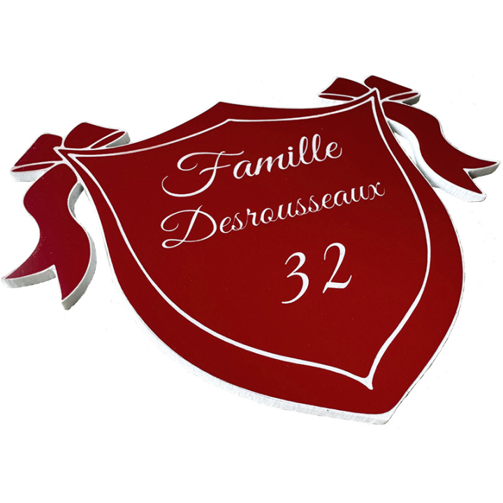 Plaque numéro de maison