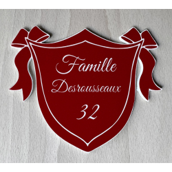 Plaque numéro de maison