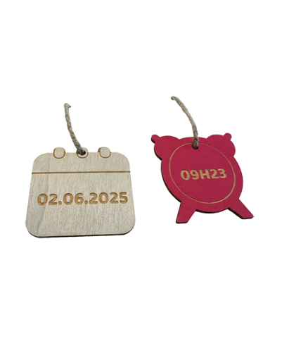 Personalized Cloud Birth Plaque – Laser Cut Name | Handmade in France