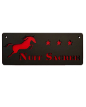 Plaque box cheval 3 étoiles