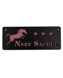 Plaque box cheval 3 étoiles
