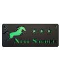 Plaque box cheval 3 étoiles